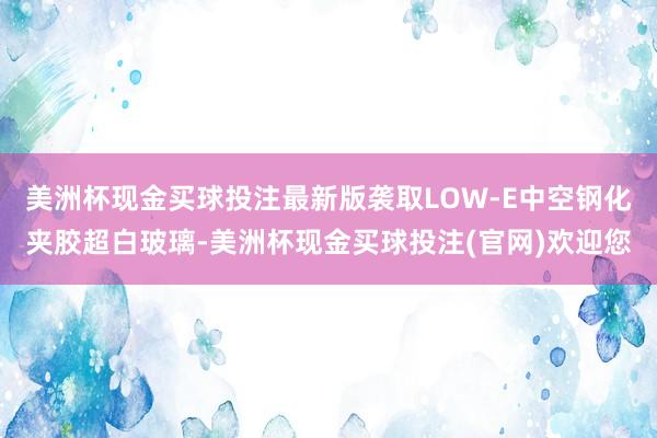 美洲杯现金买球投注最新版袭取LOW-E中空钢化夹胶超白玻璃-美洲杯现金买球投注(官网)欢迎您